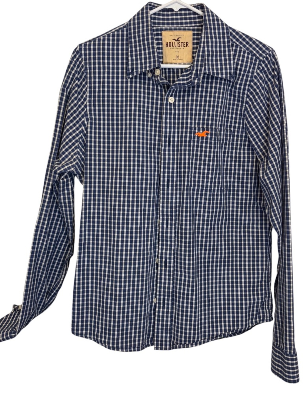 Hollister Causal Plaid Button Down